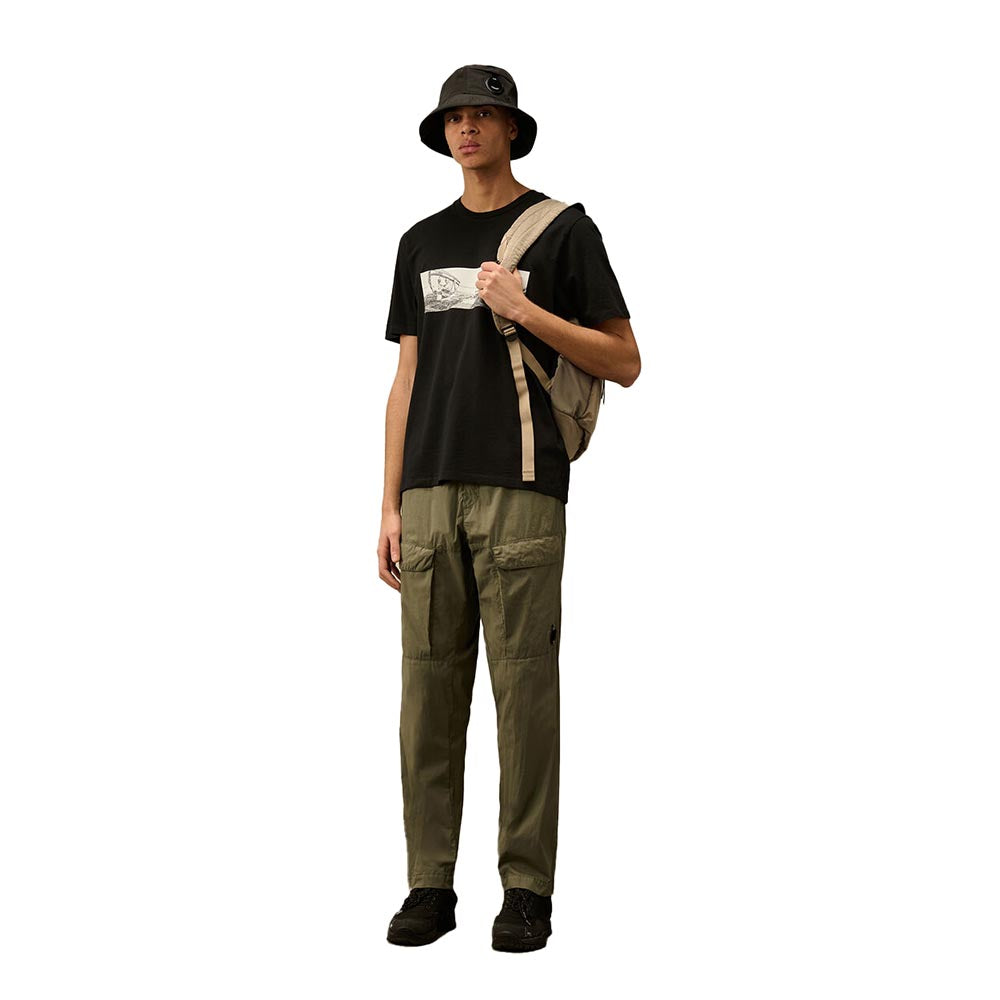 24/1 JERSEY BACK LETTER T-SHIRT