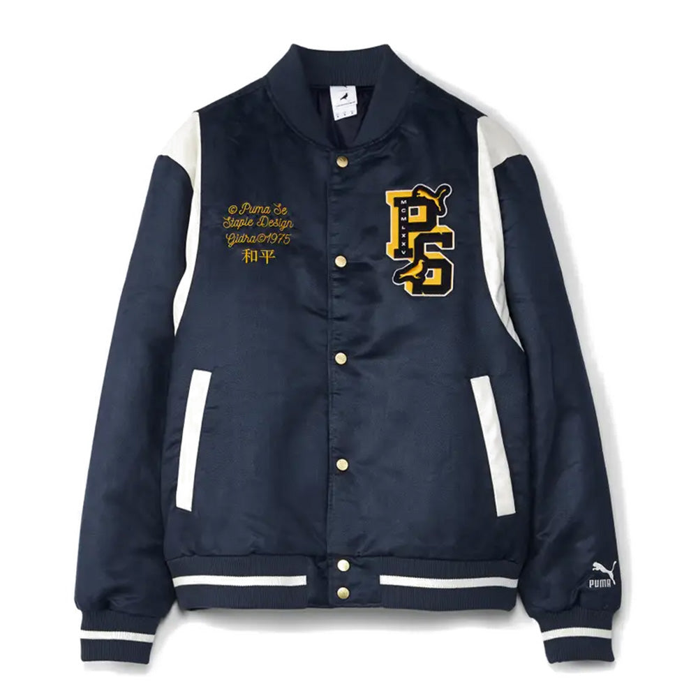 PUMA X STAPLE VARSITY JACKET