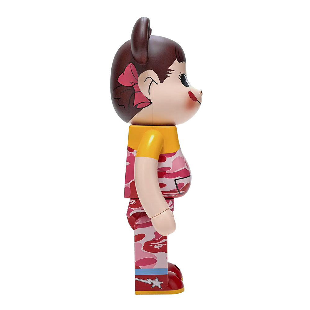 BEARBRICK 1000% BAPE X PEKO-CHAN PINK