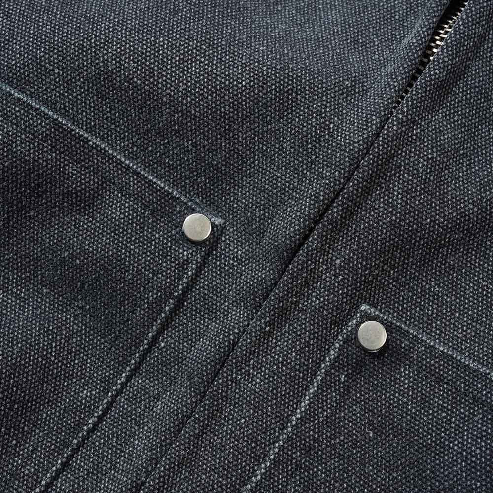 DAVIDE WORK JACKET WASHED BLACK