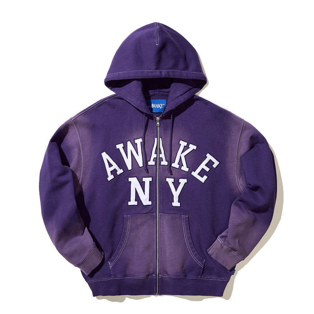COLLEGIATE ARCH ZIP HOODIE
