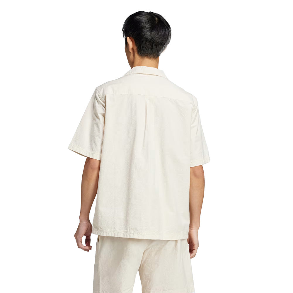 ESSENTIALS SEERSUCKER SHORT SLEEVE SHIRT