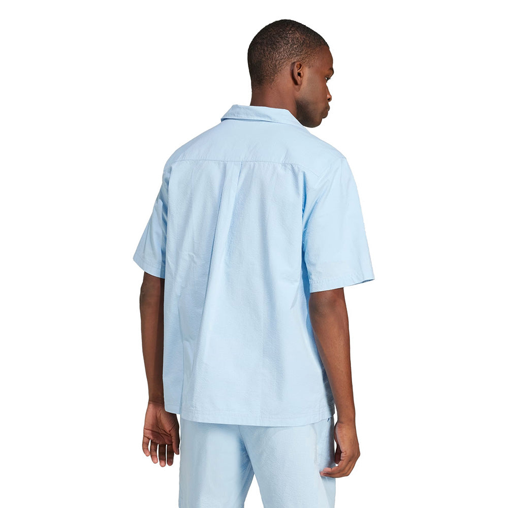 ESSENTIALS SEERSUCKER SHORT SLEEVE SHIRT