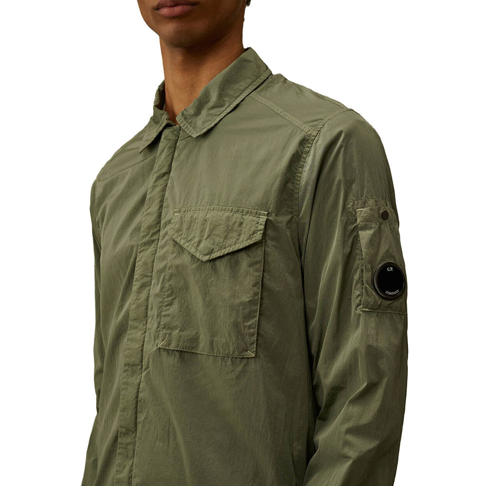 CHROME-R ZIPPED LENS OVERSHIRT