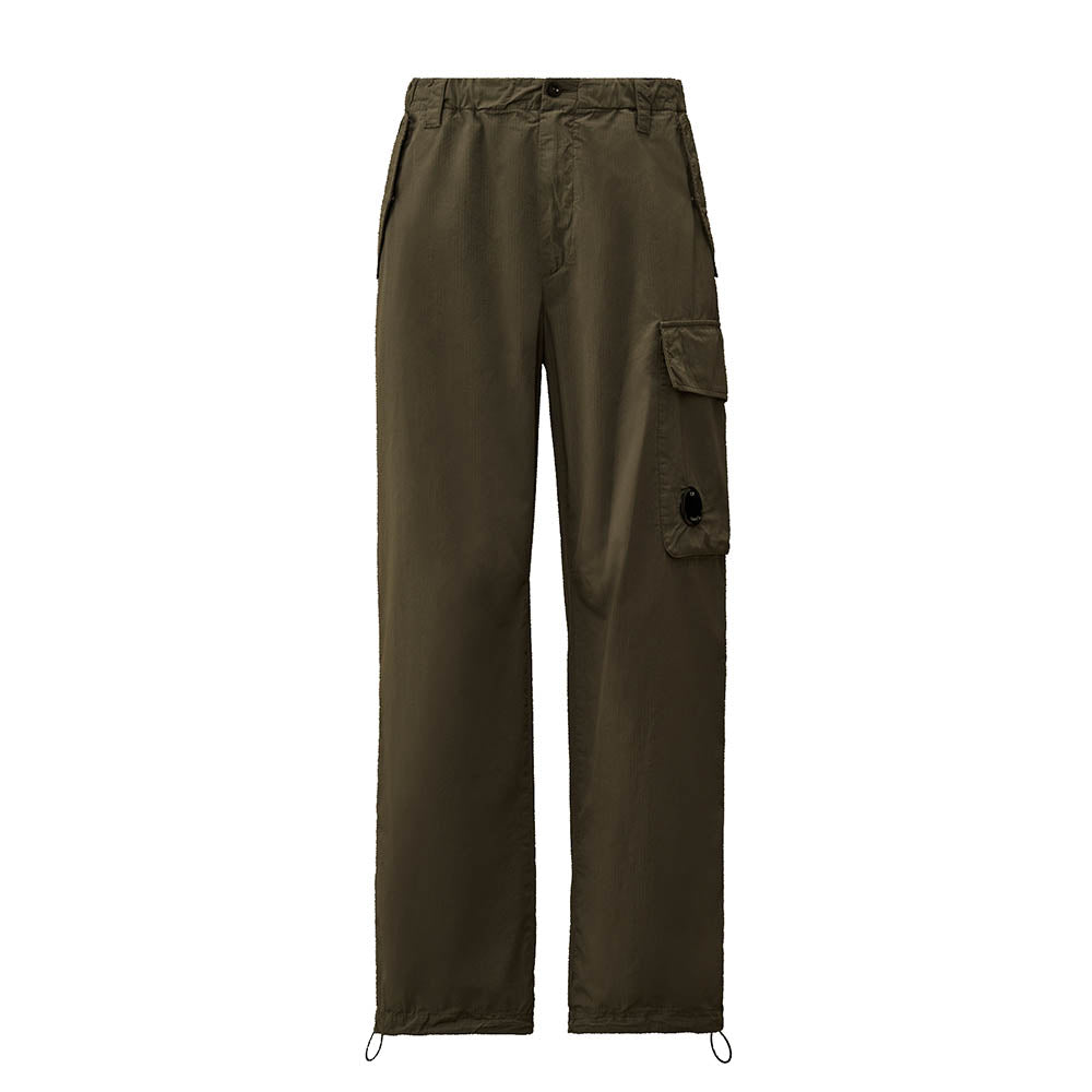 COTTON RIP-STOP BOXY LENS CARGO PANTS