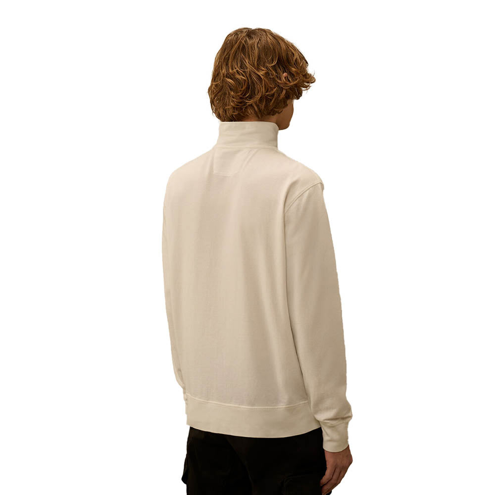 LIGHT FLEECE HALF ZIP LENS SWEATSHIRT