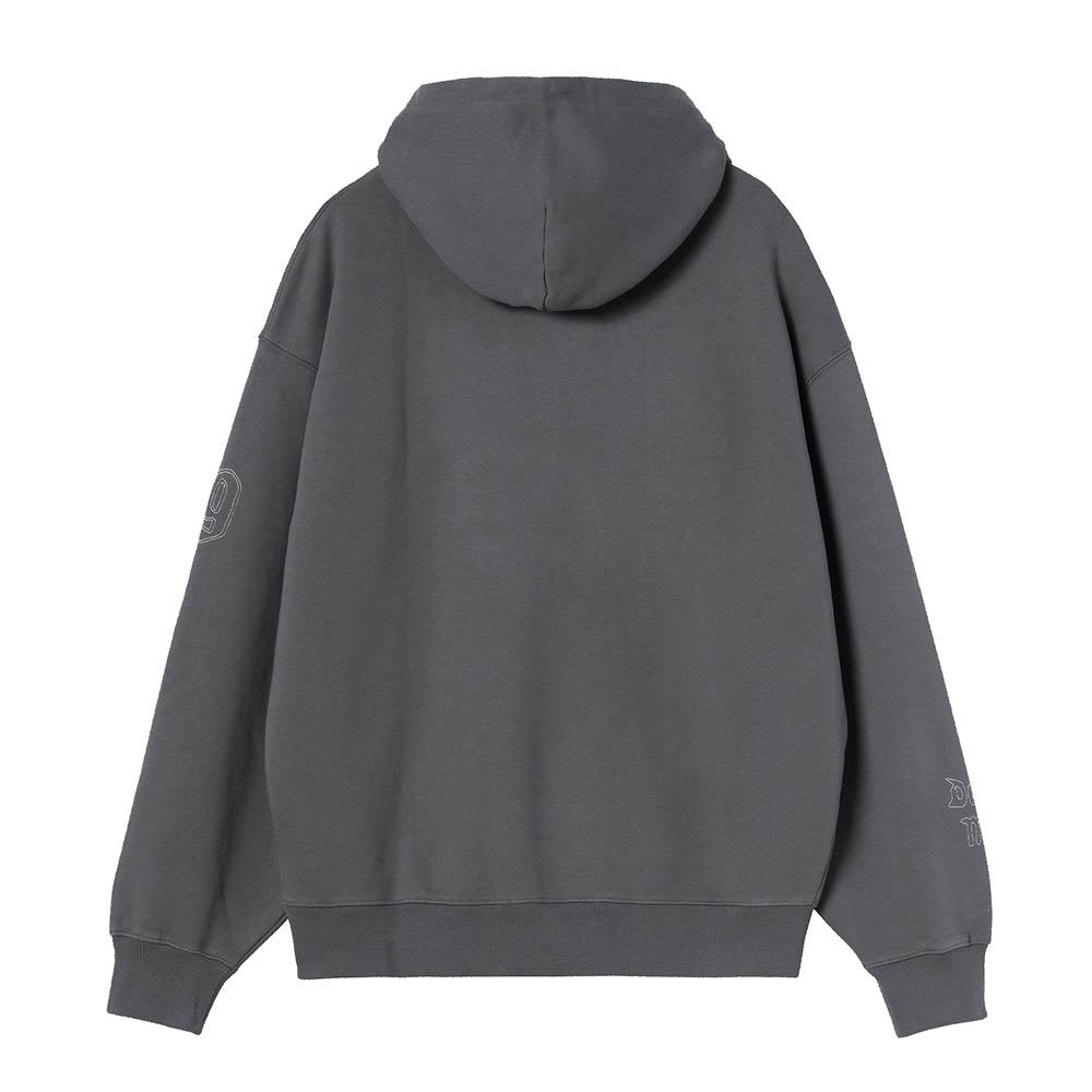 HOODED HACKWORK SWEATSHIRT