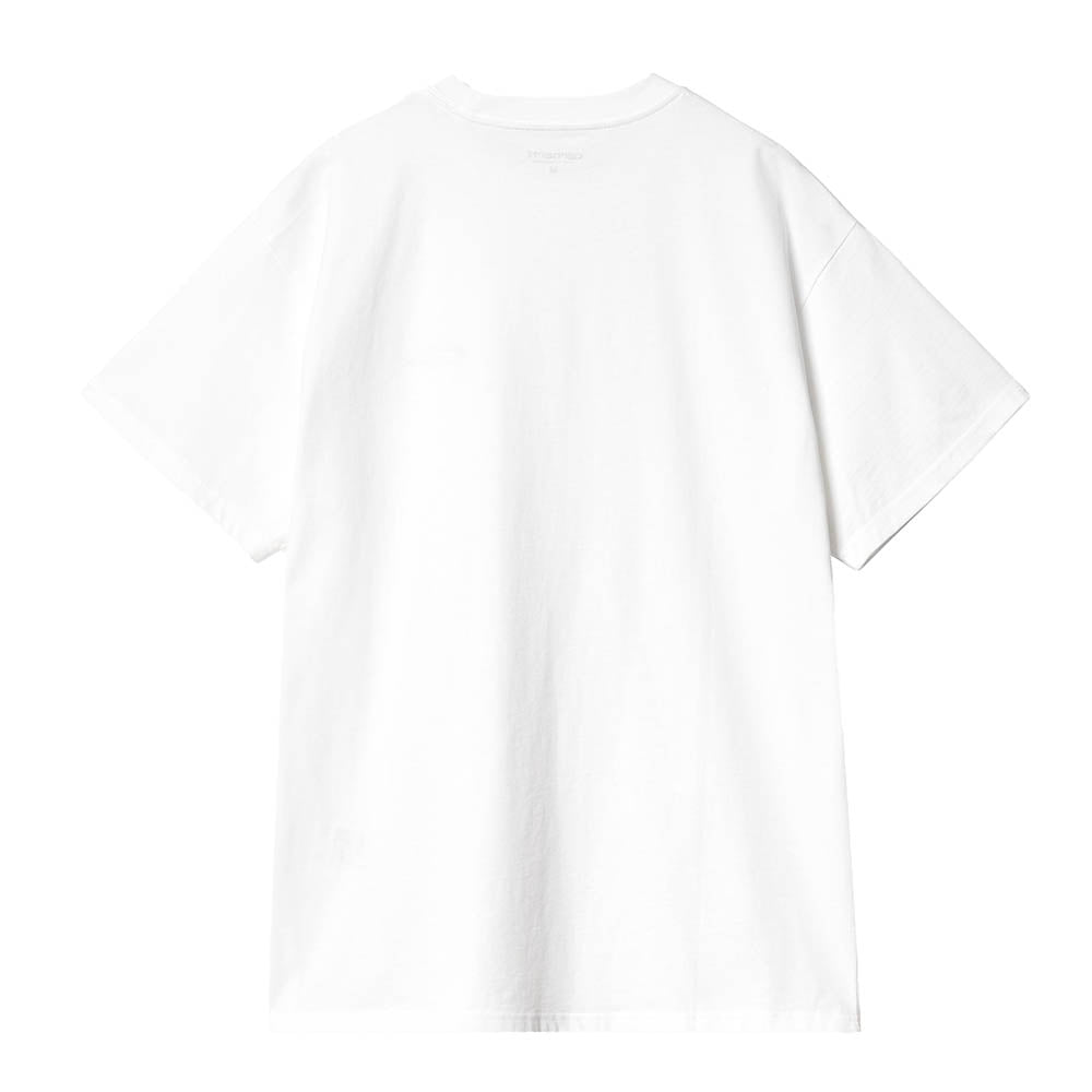 S/S SCRIPT EMBROIDERY T-SHIRT