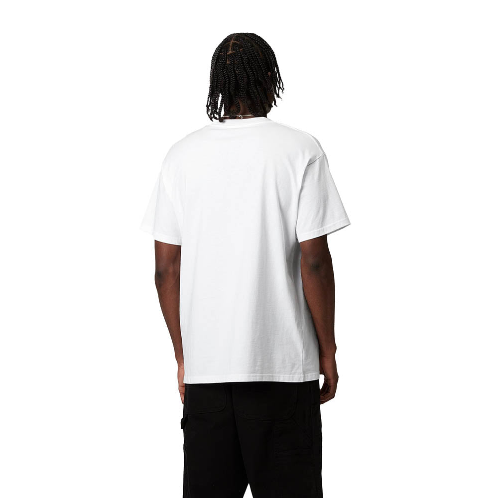 S/S SCRIPT EMBROIDERY T-SHIRT