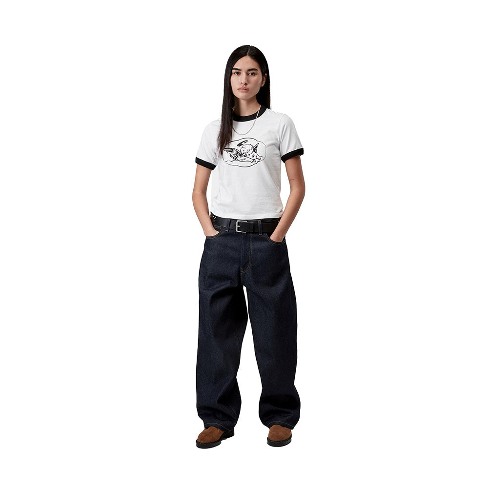 W' S/S REMINISCING RINGER T-SHIRT