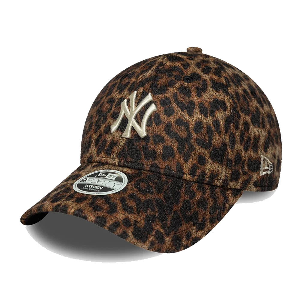 NEW YORK YANKEES MLB COSY LEOPARD BROWN 9FORTY CAP