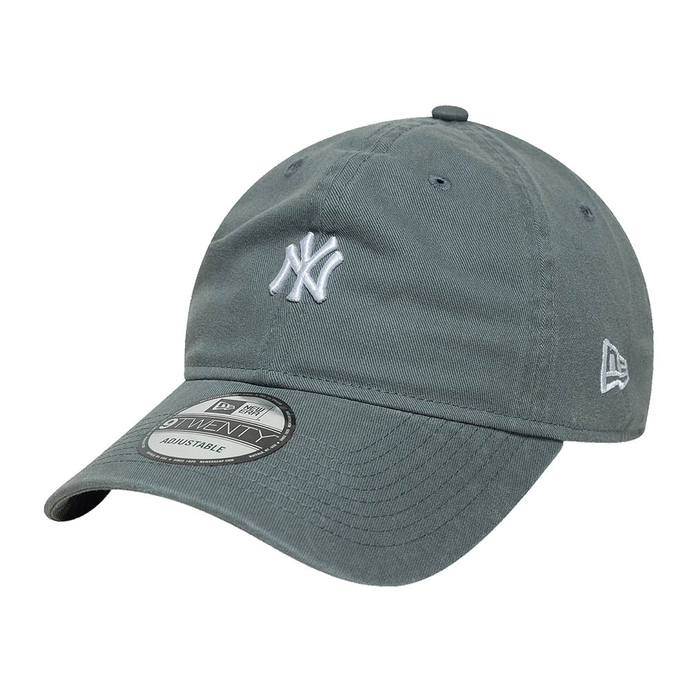 NEW YORK YANKEES WASHED MINI LOGO GREY 9TWENTY CAP