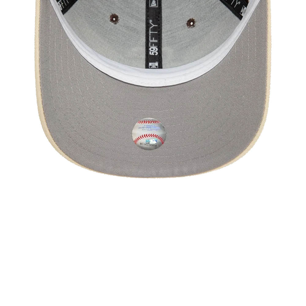 SAN FRANCISCO GIANTS MLB TEAM WINGS DARK BROWN 59FIFTY CAP