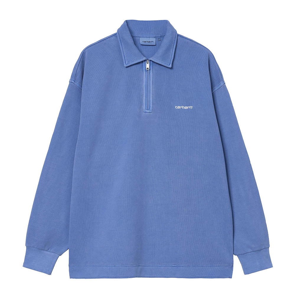 PIQUE SCRIPT SWEATSHIRT