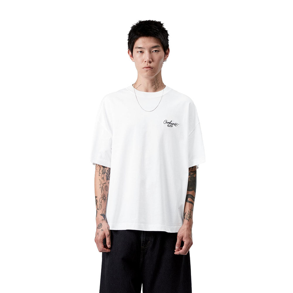 S/S SIGNATURE SCRIPT T-SHIRT