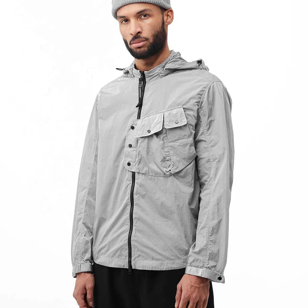 CHROME-R DÉTACHABLE GOGGLE HOOD OVERSHIRT