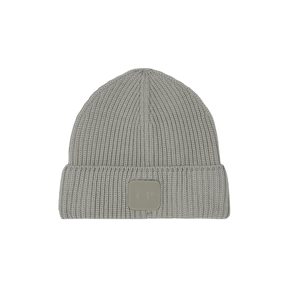 METROPOLIS SERIES MÉRINOS WOOL LOGO BEANIE