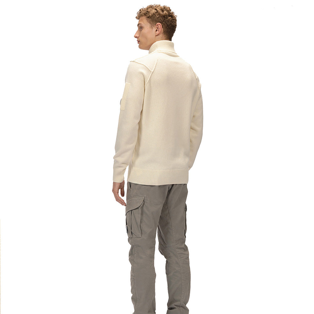 LAMBSWOOL ROULEAU NECK JUMPER