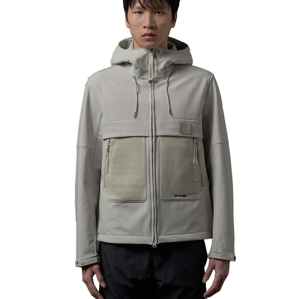 METROPOLIS SERIES C.P. SHELL-R HOODED JACKET