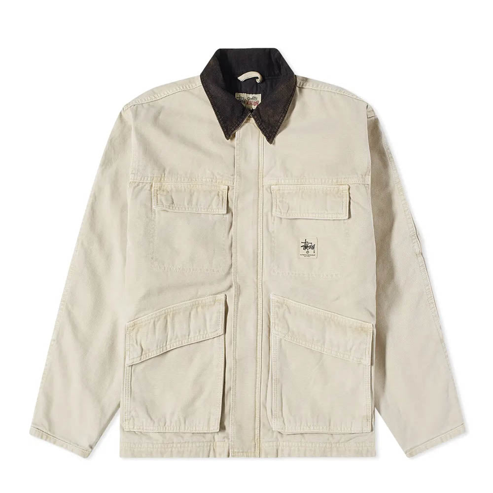 WASHED CANVAS SHOP JACKET