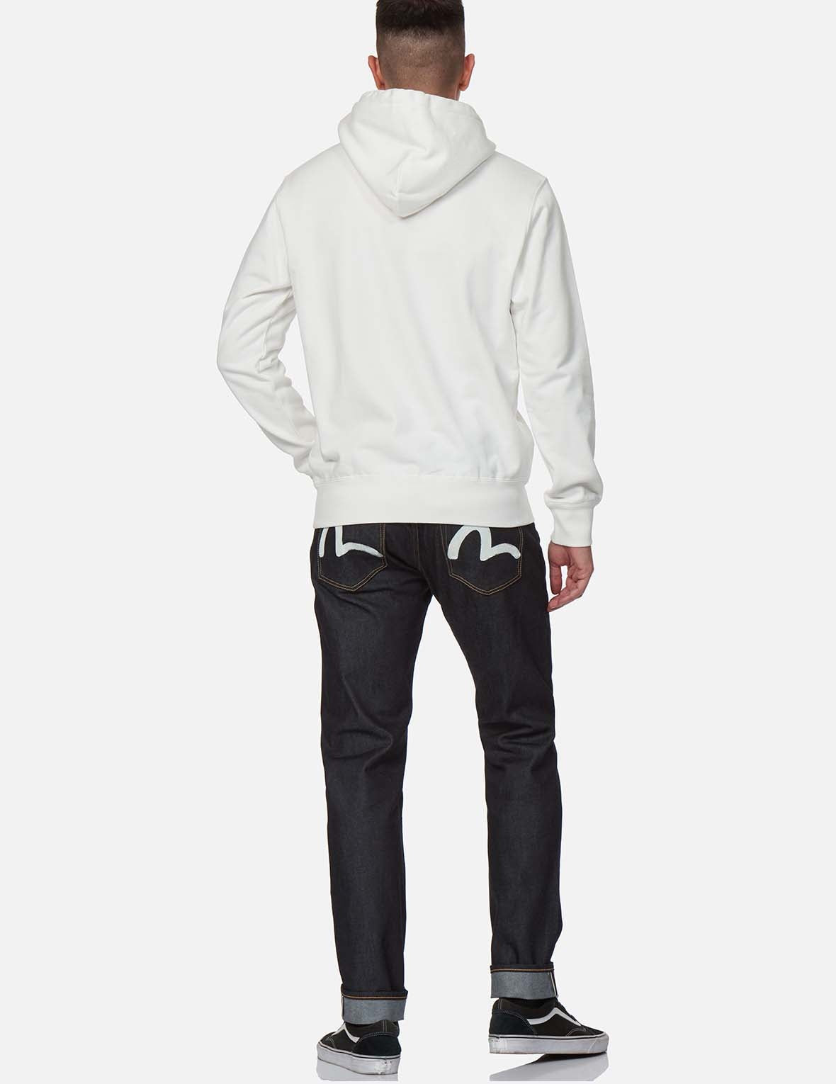 OFF-WHITE SEAGULL CARROSSE FIT RAW DENIM JEANS #2017