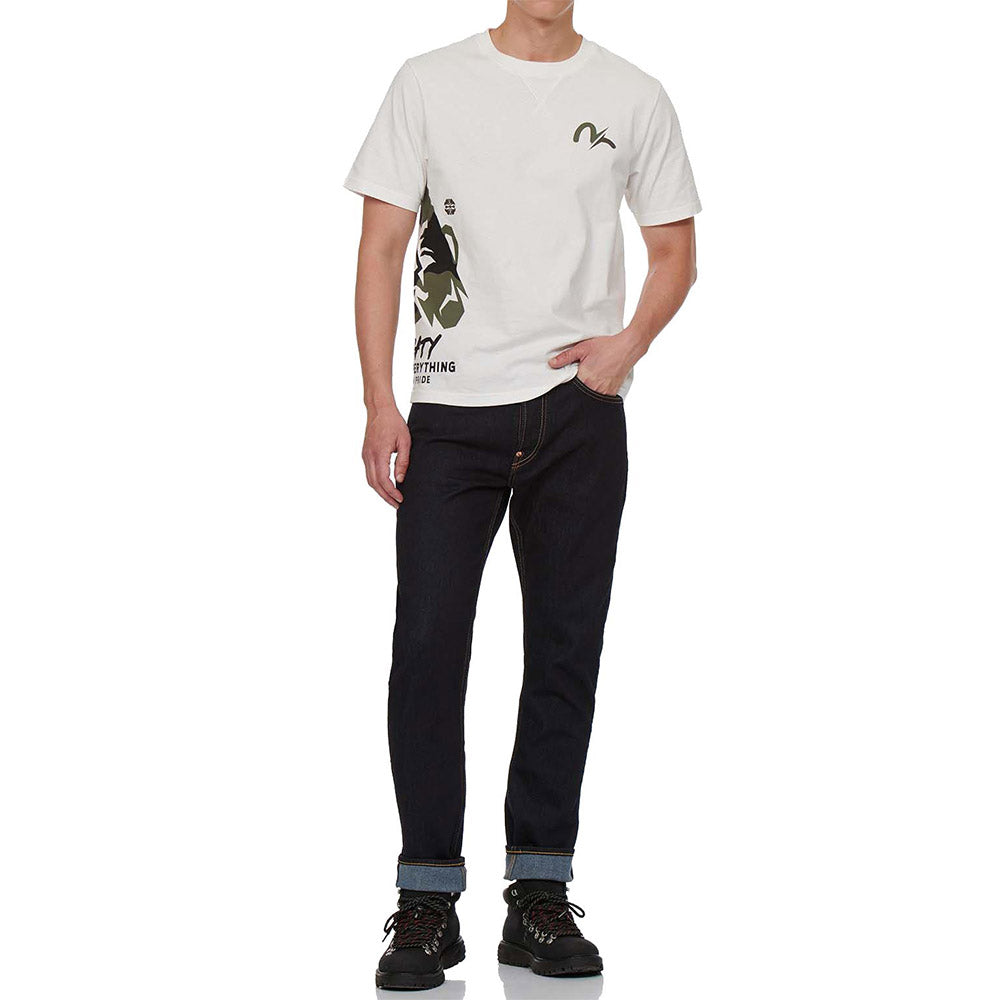 DUO-COLOR SEAGULL CARROSSE FIT JEANS #2017