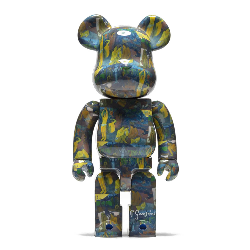 BEARBRICK 1000% GAUGUIN WHERE DO WE COMMENT FROM ? WHAT ARE WE ? WHERE ARE WE GOING ?