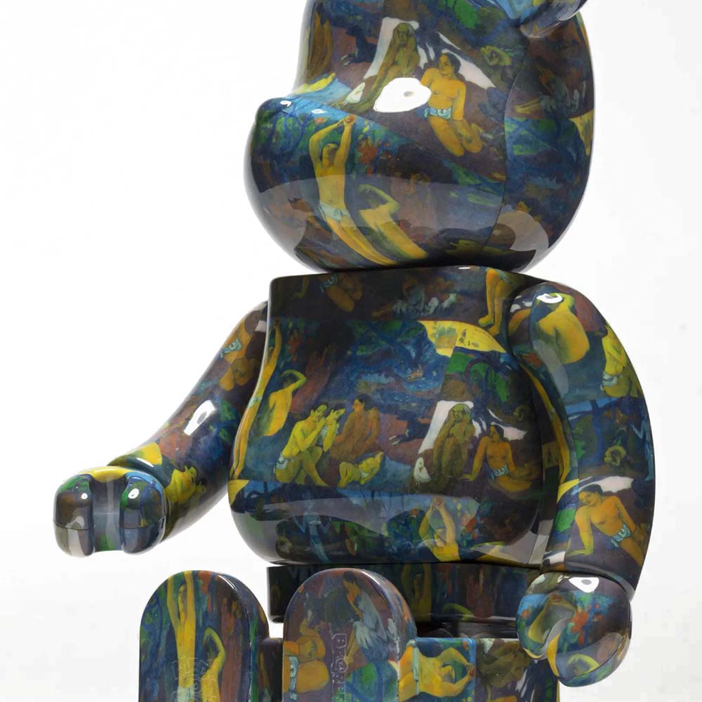 BEARBRICK 1000% GAUGUIN WHERE DO WE COMMENT FROM ? WHAT ARE WE ? WHERE ARE WE GOING ?