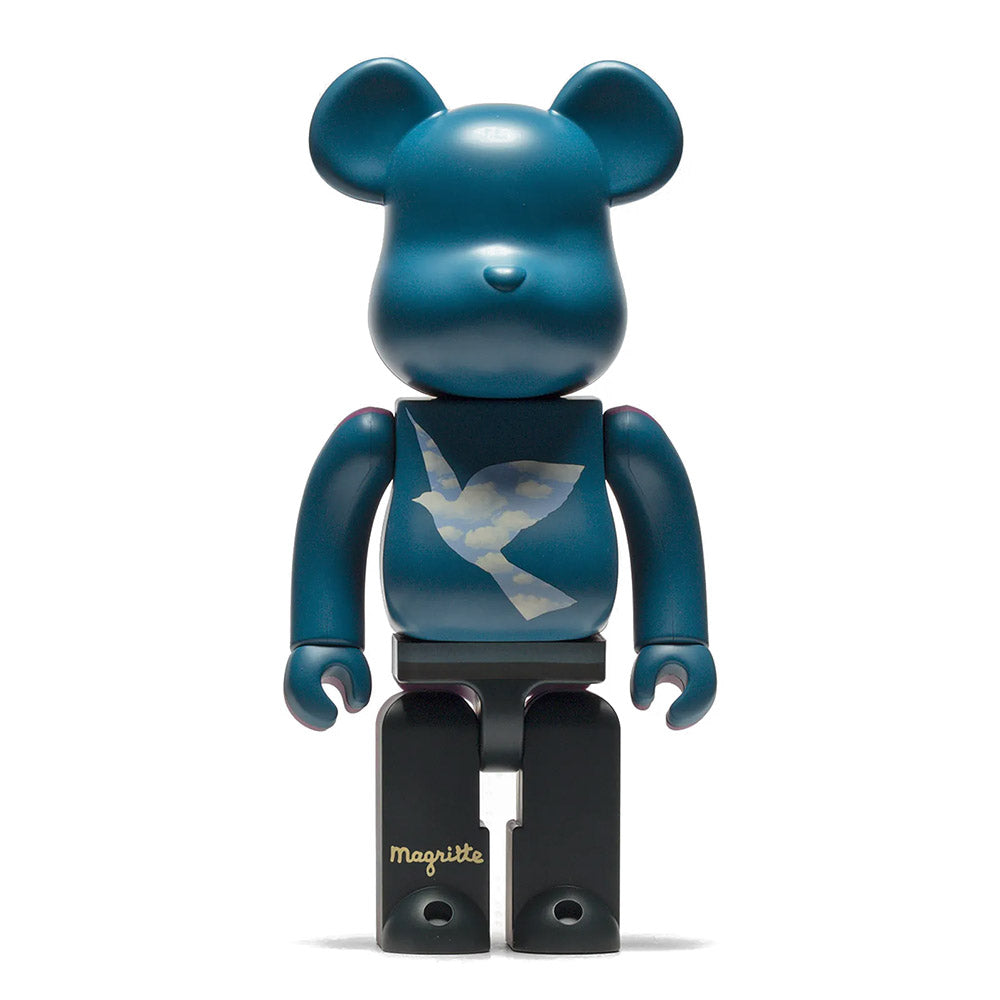 BEARBRICK 1000% MAGRITTE L'OISEAU DE CIEL / LA BELLE SOCIÉTÉ