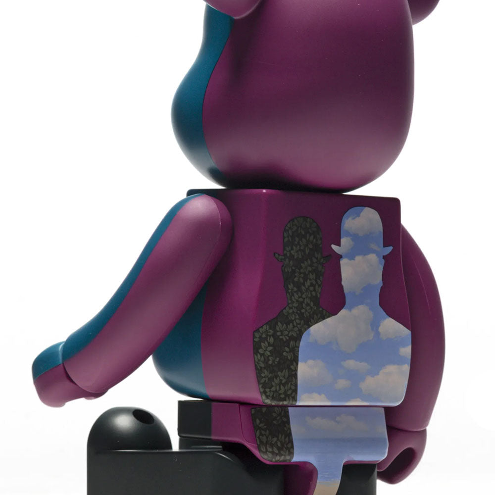 BEARBRICK 1000% MAGRITTE L'OISEAU DE CIEL / LA BELLE SOCIÉTÉ