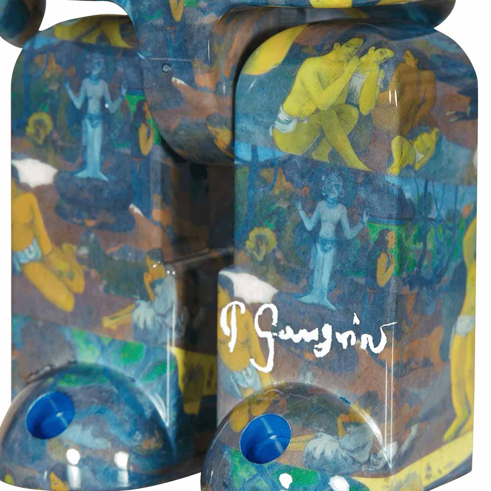 BEARBRICK 400% GAUGUIN WHERE DO WE COMMENT FROM ? WHAT ARE WE ? WHERE ARE WE GOING ? 2-PACK