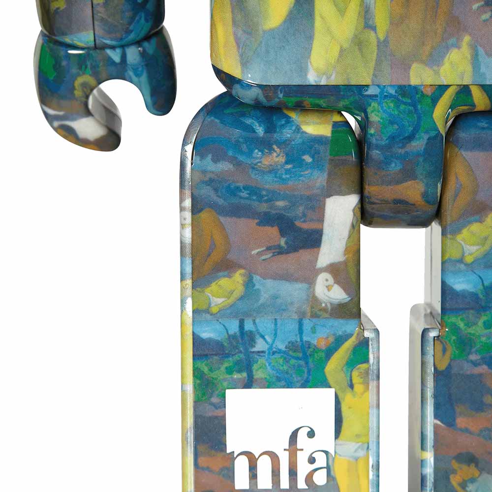 BEARBRICK 400% GAUGUIN WHERE DO WE COMMENT FROM ? WHAT ARE WE ? WHERE ARE WE GOING ? 2-PACK