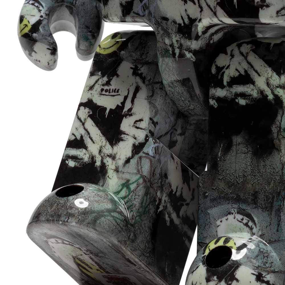 BEARBRICK 400% RIOT COP 2-PACK