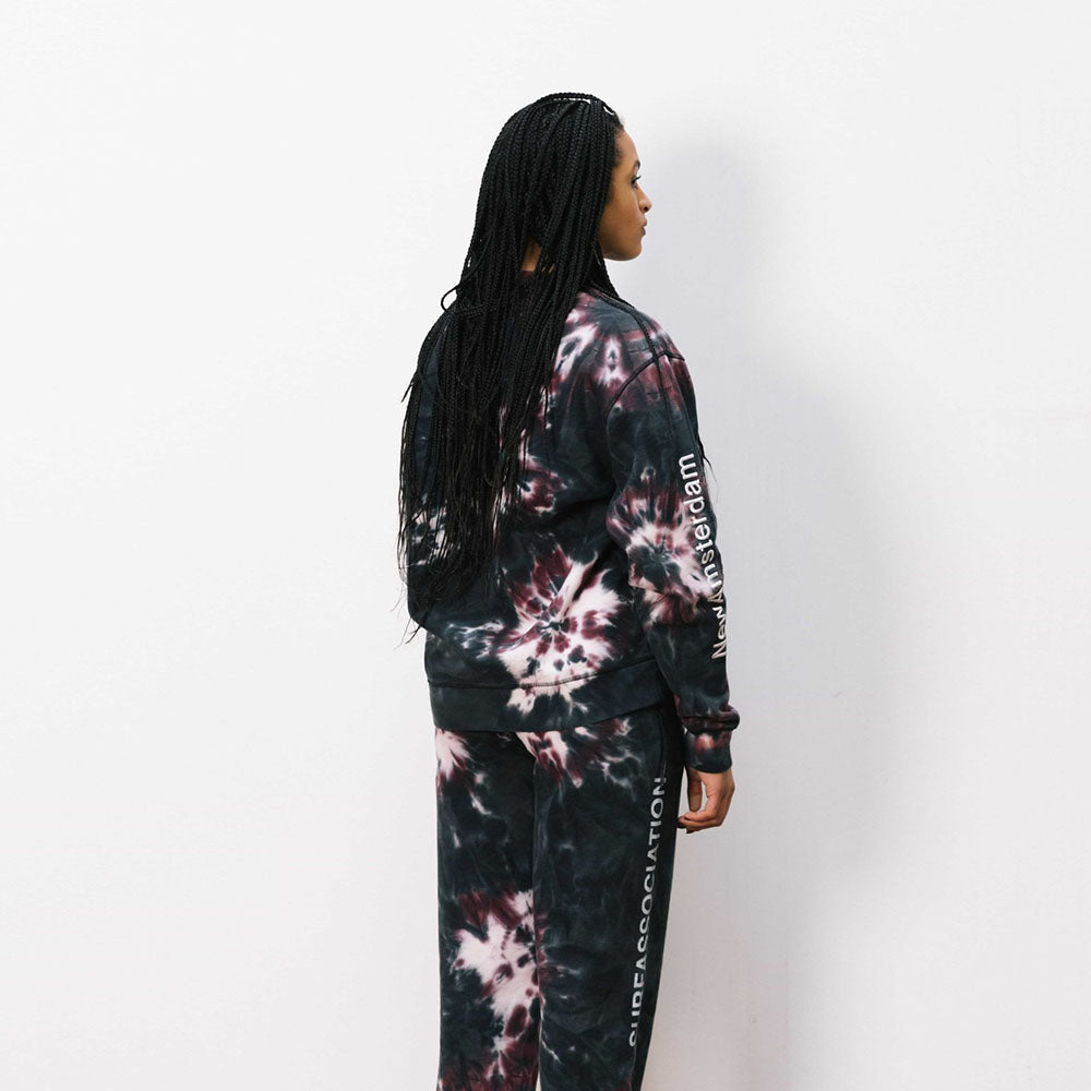 LOGO CREWNECK TIE DYE