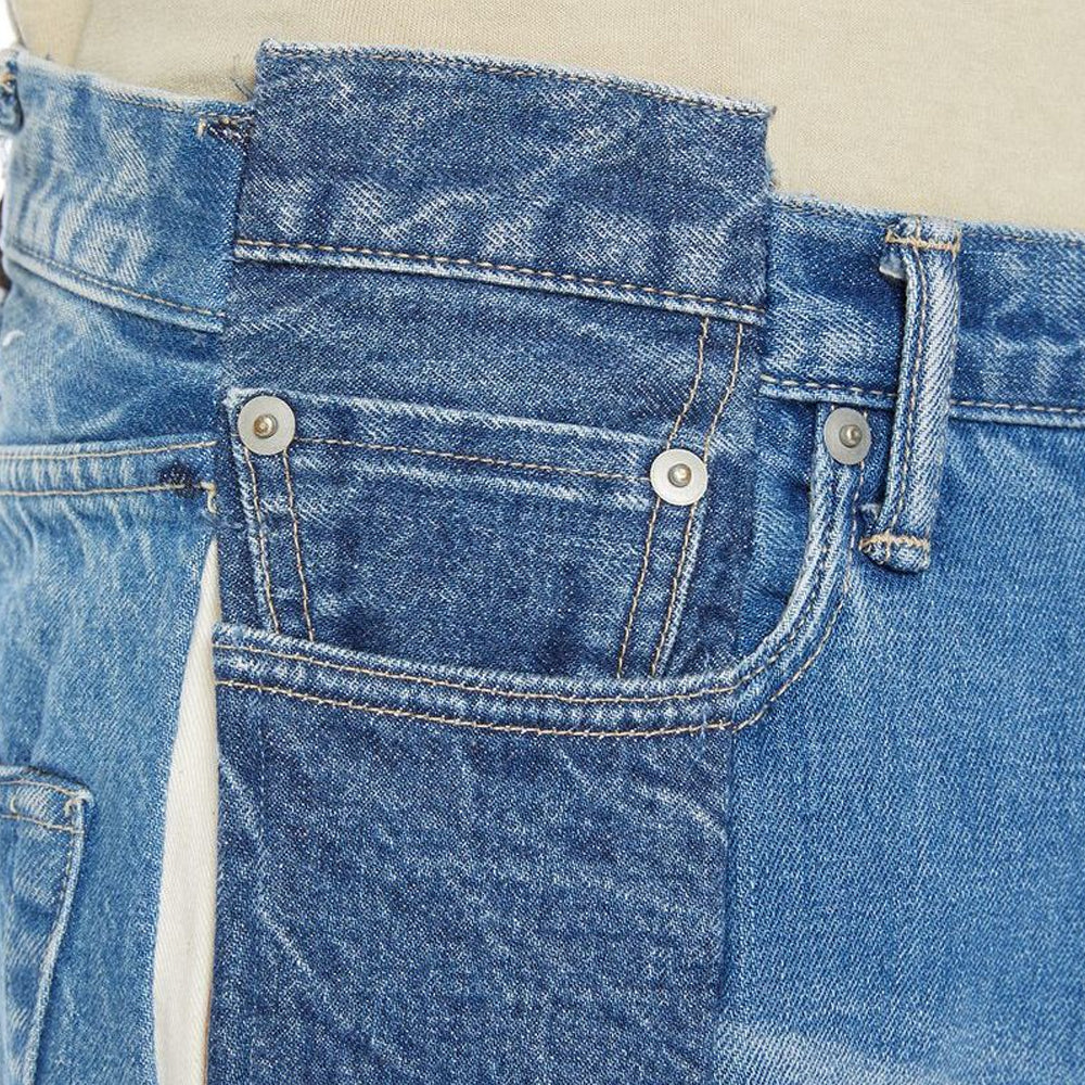 REMAKE DENIM MILITARY MARK IV PANTS