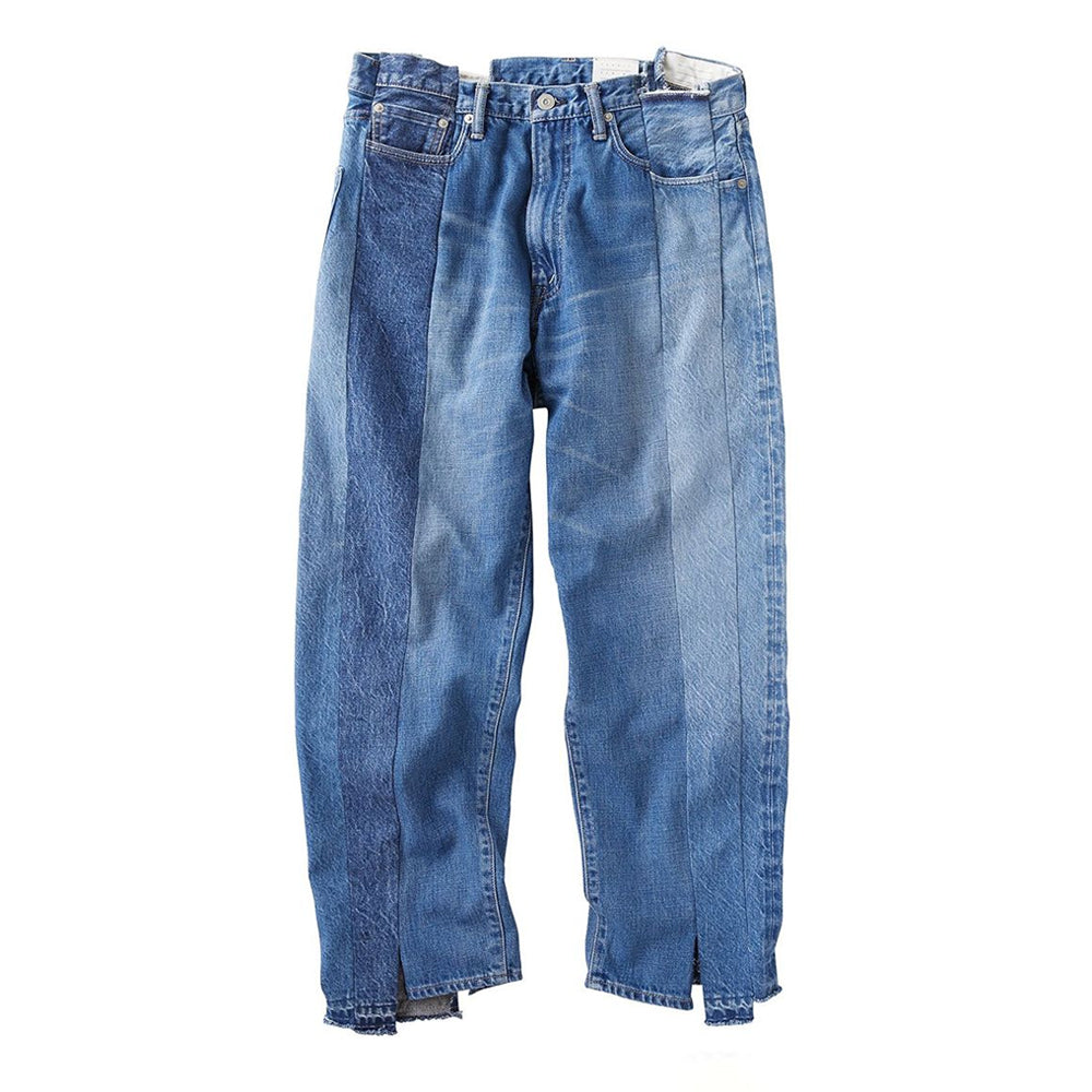 REMAKE DENIM MILITARY MARK IV PANTS