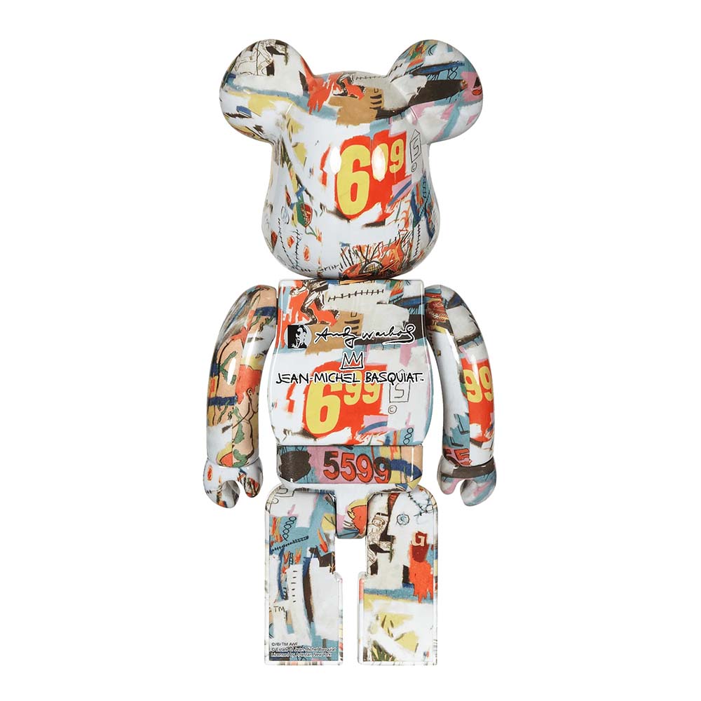 BEARBRICK 400% WARHOL X BASQUIAT #4