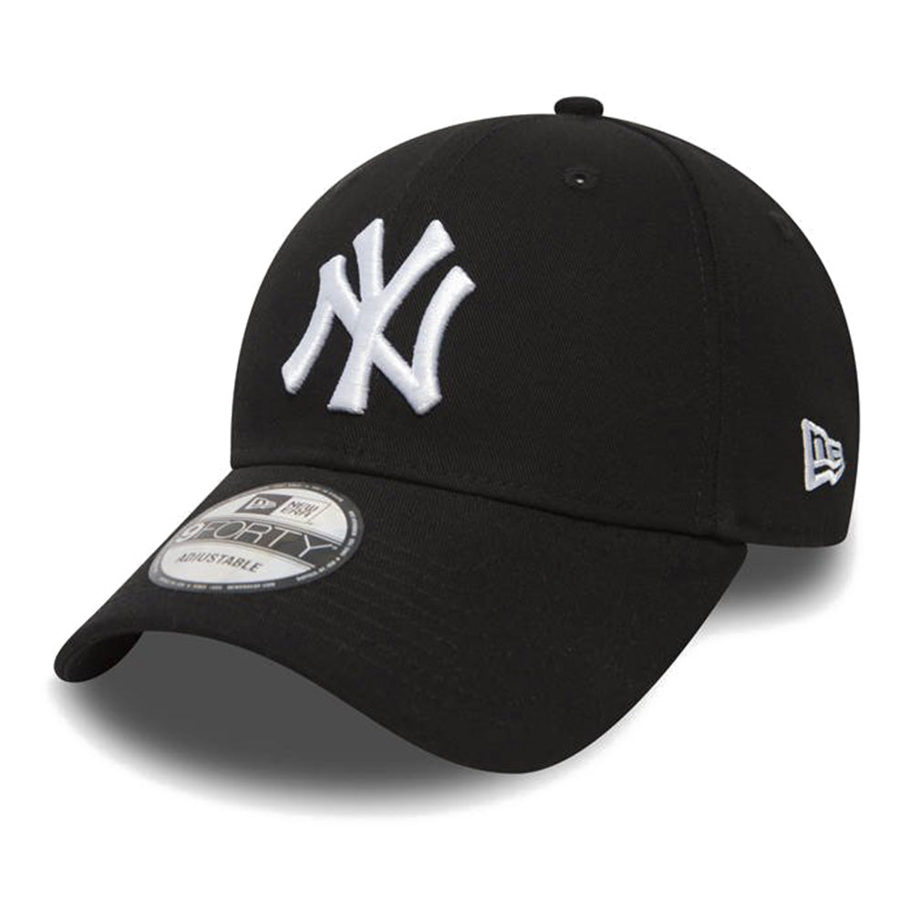 NEW YORK YANKEES ESSENTIAL LOGO BLACK 9FORTY CAP