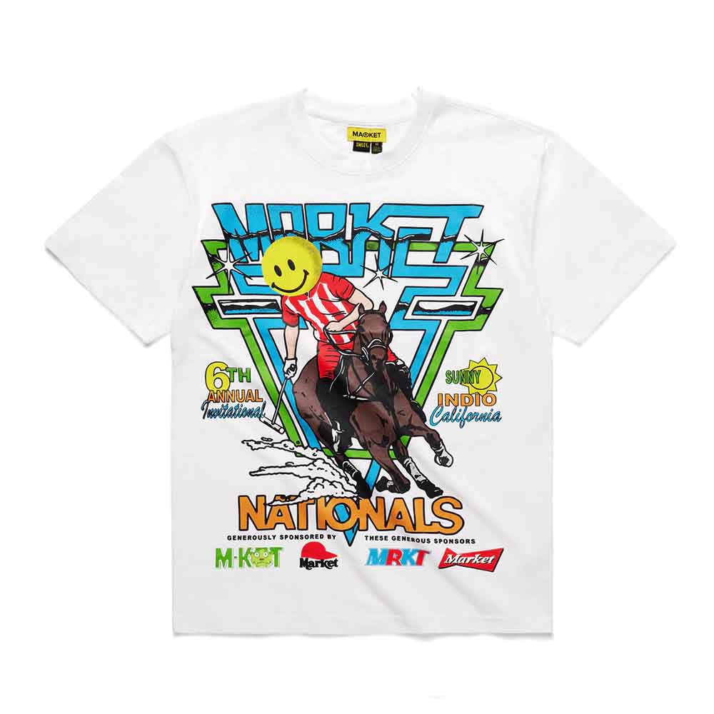 SMILEY POLO HORSERACE TEE
