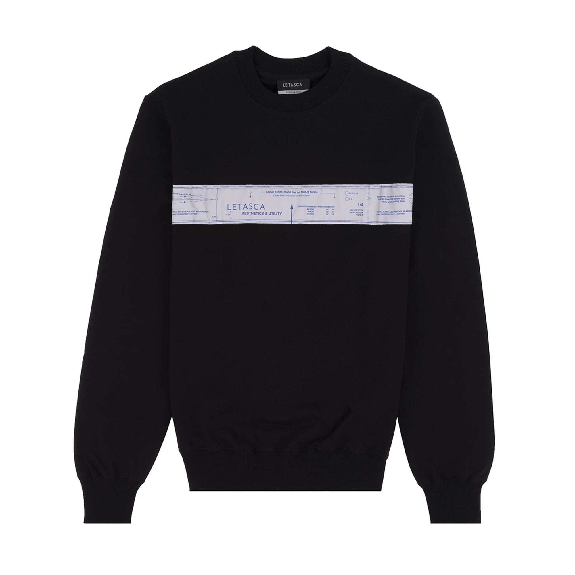 SWEATSHIRT AVEC BANDE IMPRIMÉE