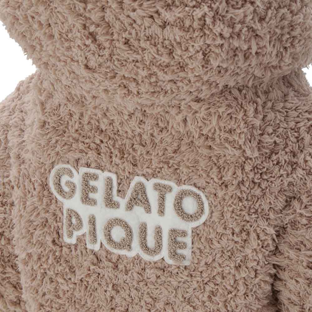 BEARBRICK 1000% CRÈME GLACÉE PIQUE PAJAMAS BEIGE