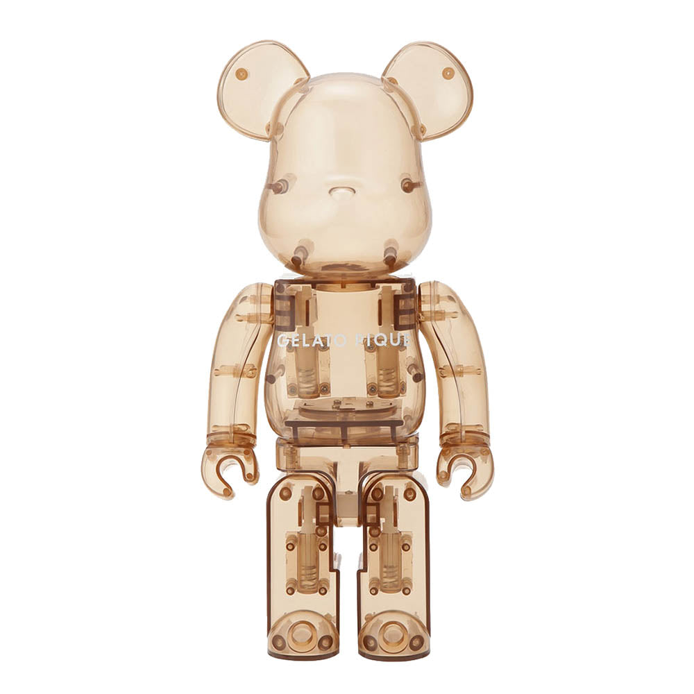 BEARBRICK 1000% CRÈME GLACÉE PIQUE PAJAMAS BEIGE
