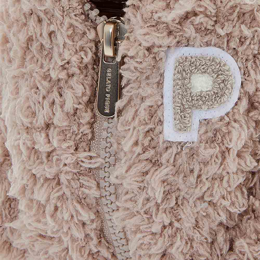 BEARBRICK 400% CRÈME GLACÉE PIQUE PAJAMAS BEIGE
