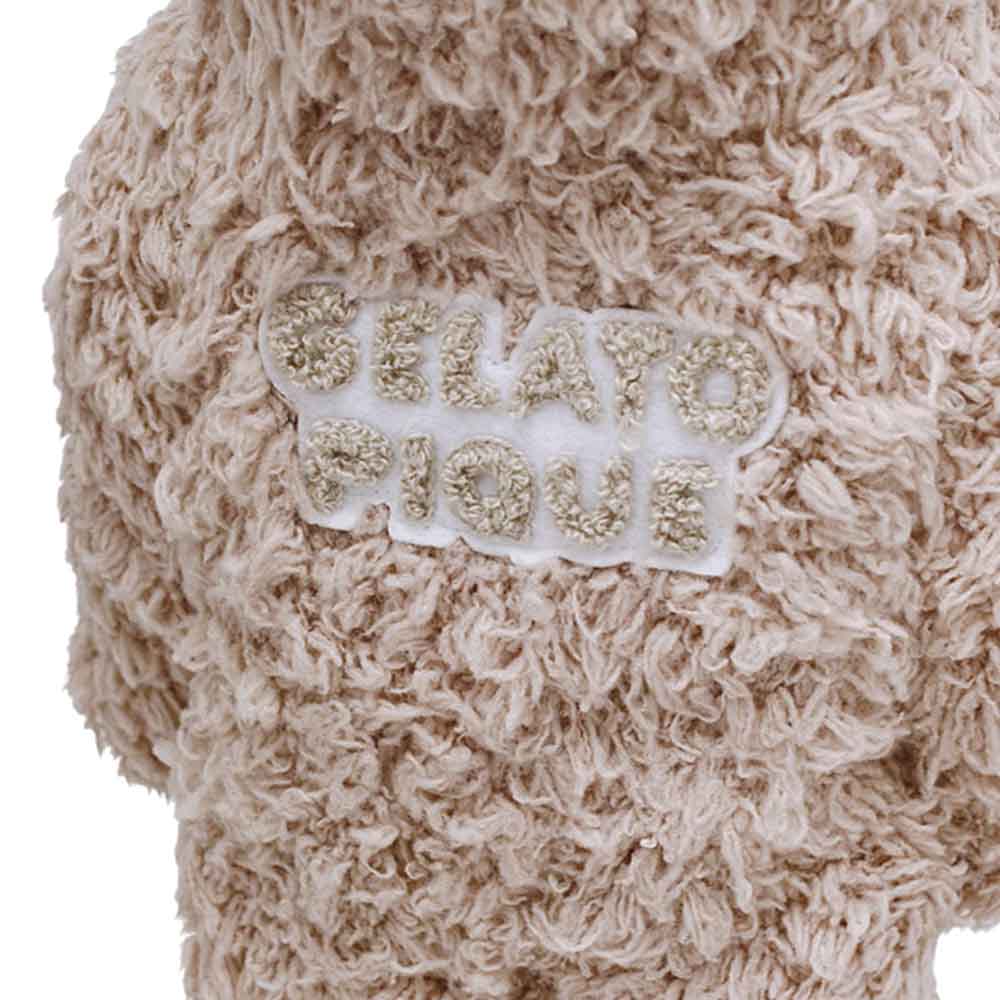 BEARBRICK 400% CRÈME GLACÉE PIQUE PAJAMAS BEIGE