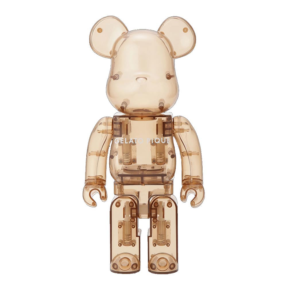BEARBRICK 400% CRÈME GLACÉE PIQUE PAJAMAS BEIGE