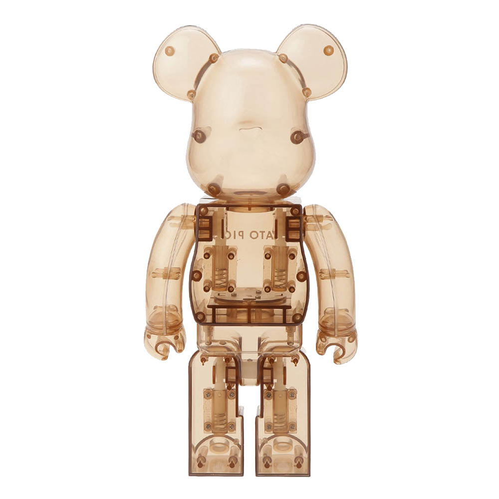 BEARBRICK 400% CRÈME GLACÉE PIQUE PAJAMAS BEIGE