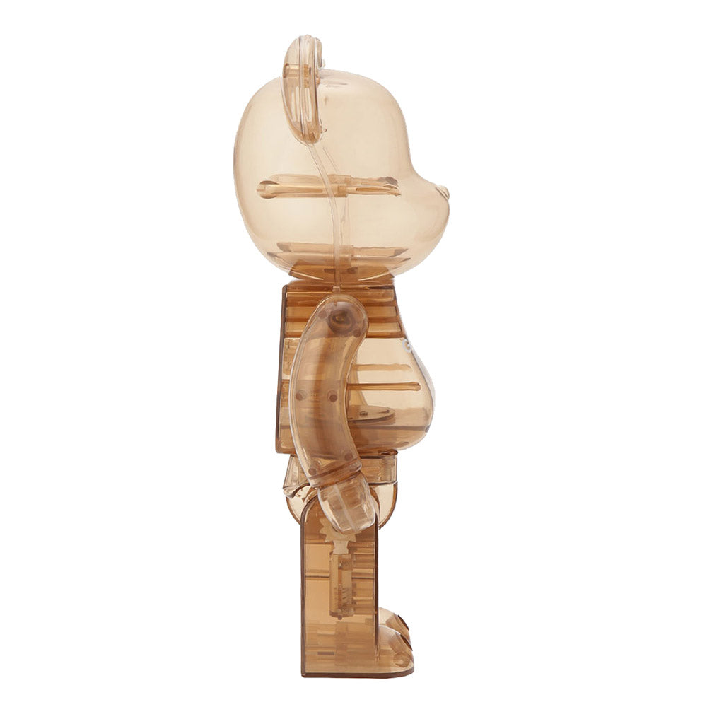 BEARBRICK 400% CRÈME GLACÉE PIQUE PAJAMAS BEIGE