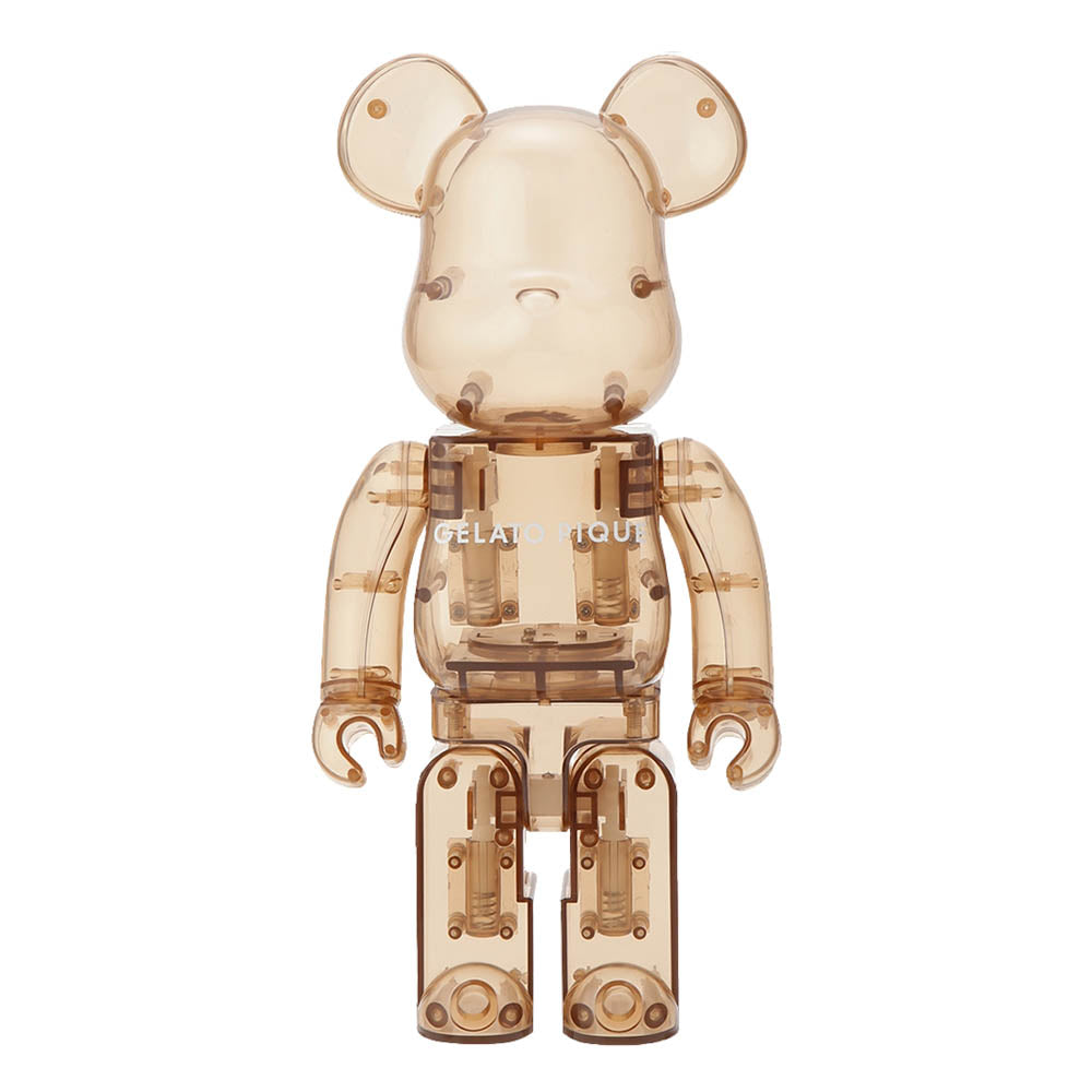 BEARBRICK 400% CRÈME GLACÉE PIQUE PAJAMAS BEIGE
