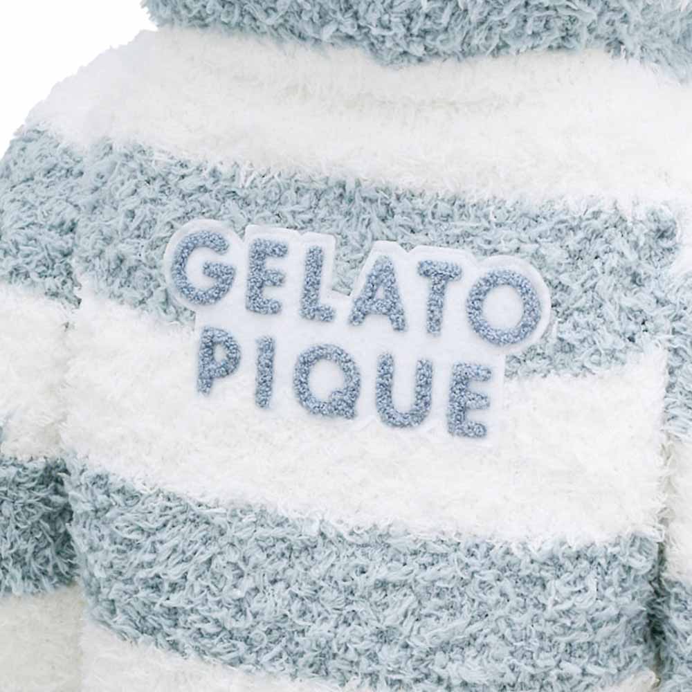 BEARBRICK 1000% CRÈME GLACÉE PIQUE PAJAMAS MINT WHITE