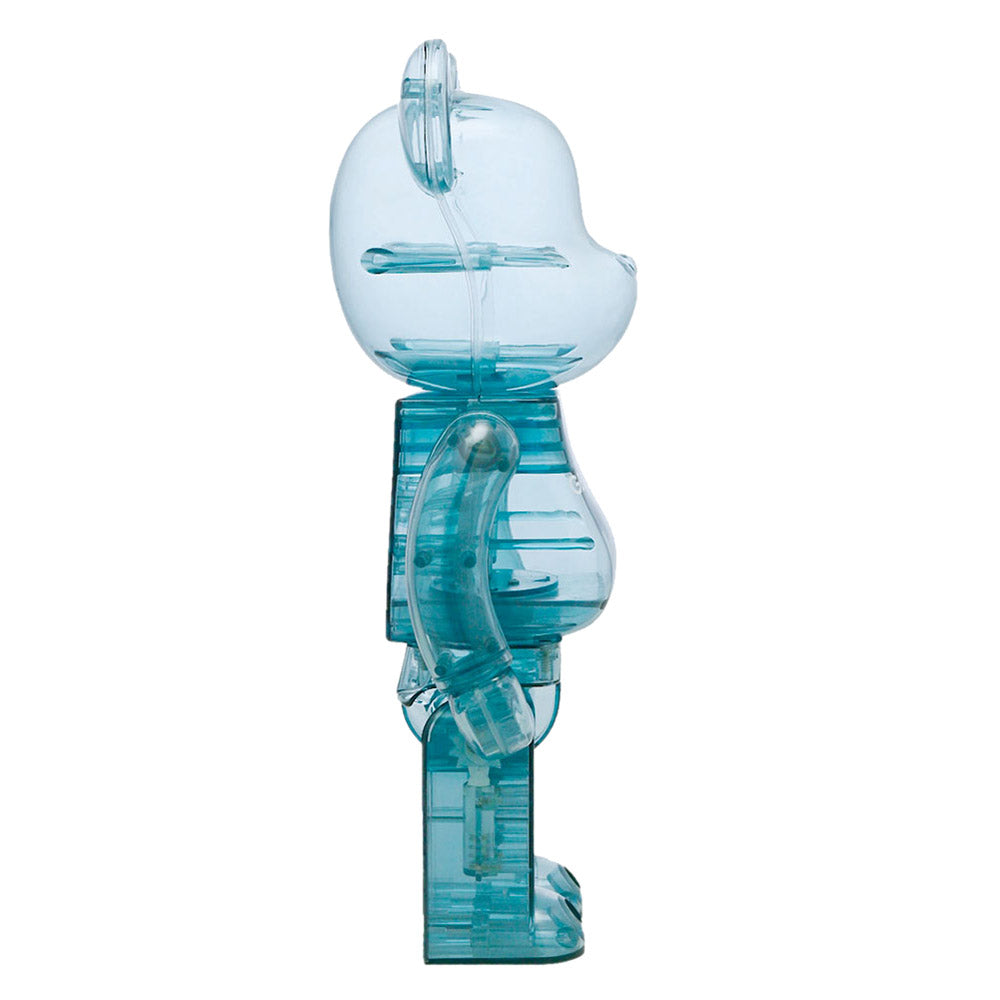 BEARBRICK 1000% CRÈME GLACÉE PIQUE PAJAMAS MINT WHITE